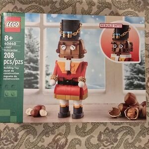 LEGO Nutcracker with Red and Brown Details